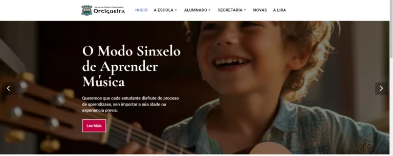 nova web de ortigueira música