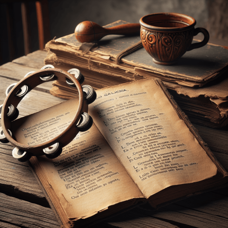 pandeireta e lírica galega