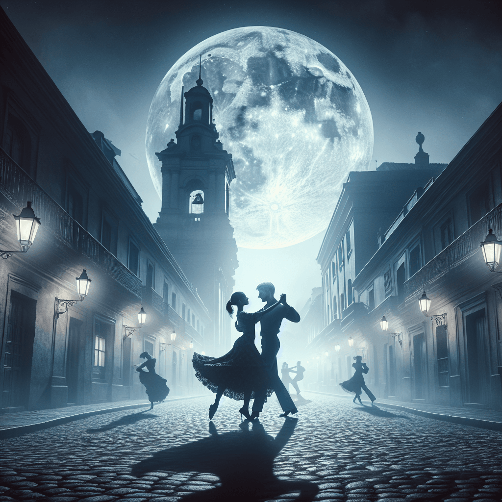 Danza da Lúa en Santiago