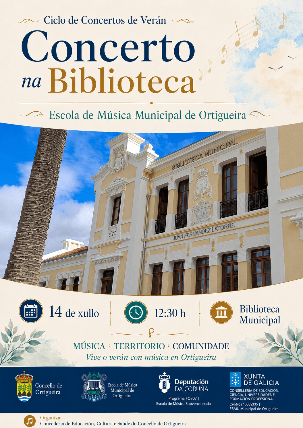 Concertos de Verán 2026